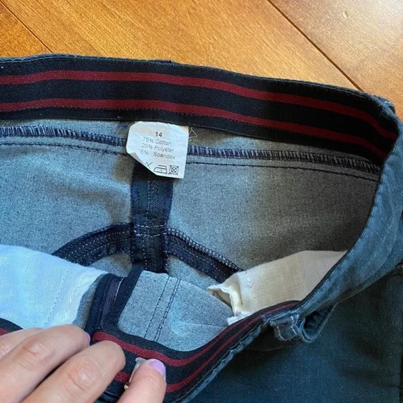 Navy Blue Kids horseback riding pants